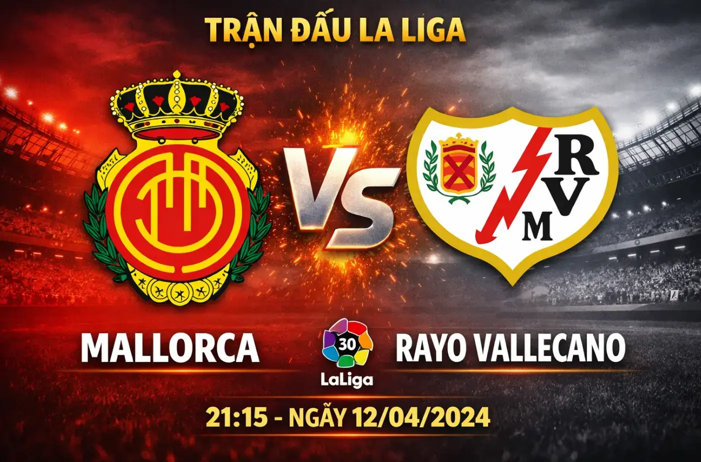 Nhận định Mallorca vs Rayo Vallecano 21:15 ngày 12/04: Thế trận chặt chẽ và bài toán hiệu quả ở La Liga